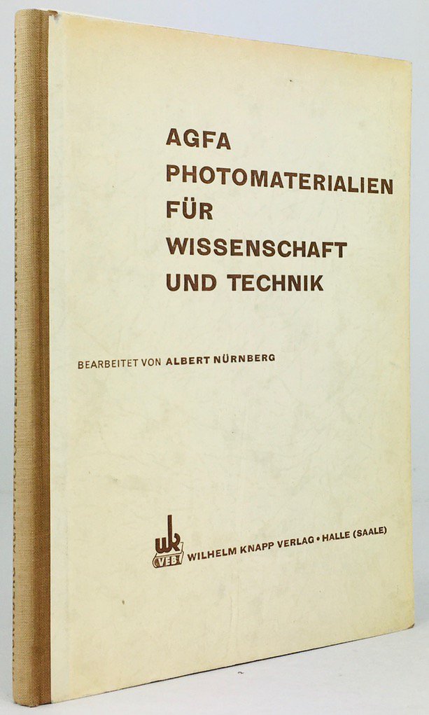 Abbildung von "AGFA-Photomaterialien für Wissenschaft und Technik. Eigenschaften und Anwendungsgebiete, Hilfsmittel und Verarbeitungsvorschriften."