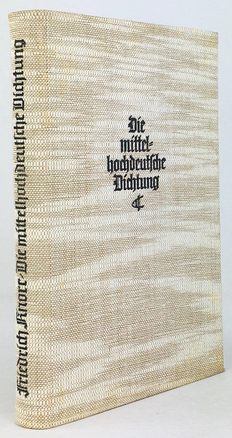 Abbildung von "Die mittelhochdeutsche Dichtung. "