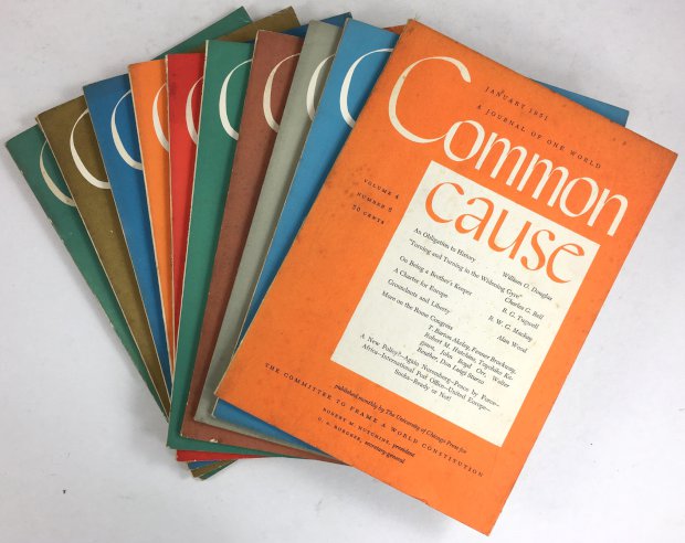 Abbildung von "Common Cause. A Journal of one World. Volume 3, Nos..."
