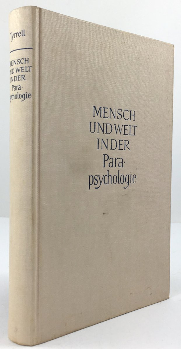 Abbildung von "Mensch und Welt in der Parapsychologie. Übersetzt von Hans Bender und Inge Strauch..."