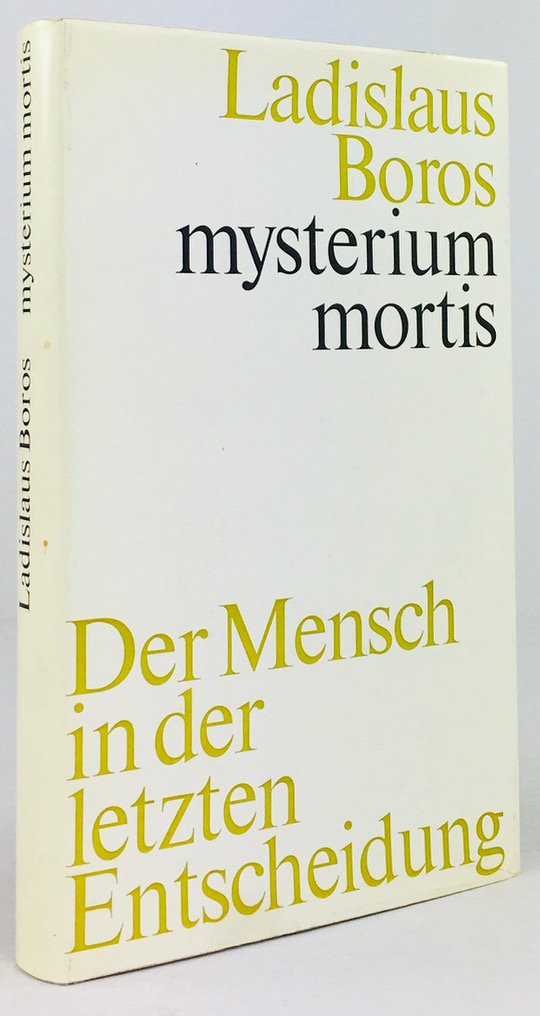 Abbildung von "Mysterium mortis. Der Mensch in der letzten Entscheidung. Neunte Auflage."