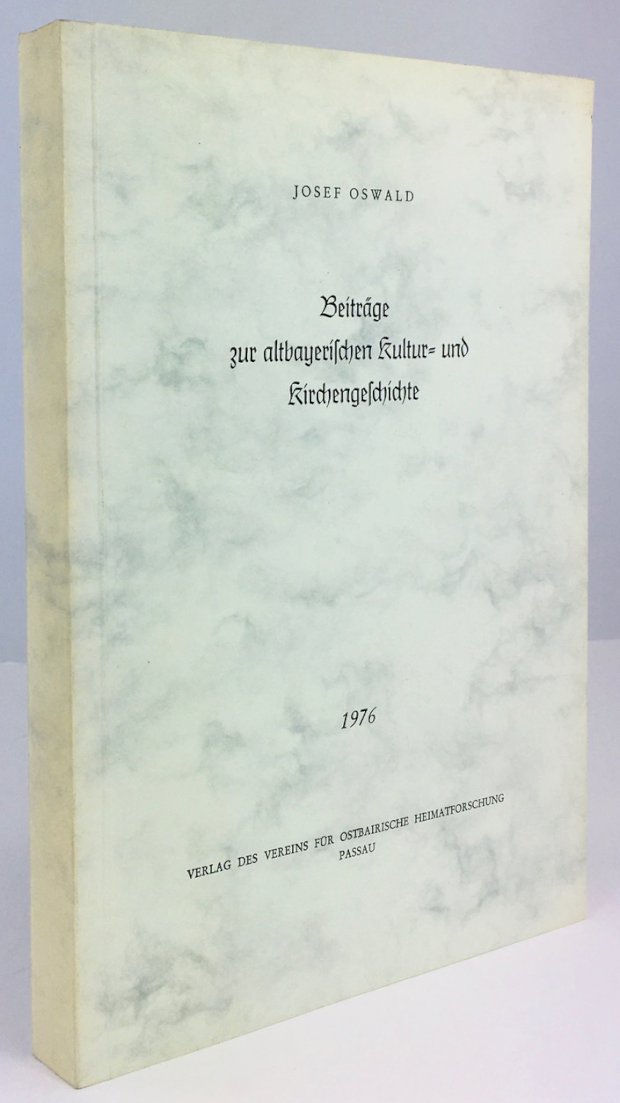 Abbildung von "Beiträge zur altbayerischen Kultur- und Kirchengeschichte."