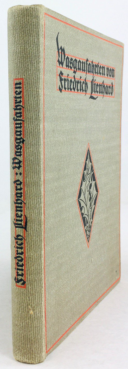 Abbildung von "Wasgaufahrten. Buchschmuck von Karl Spindler. Vierte durchgesehene Auflage."