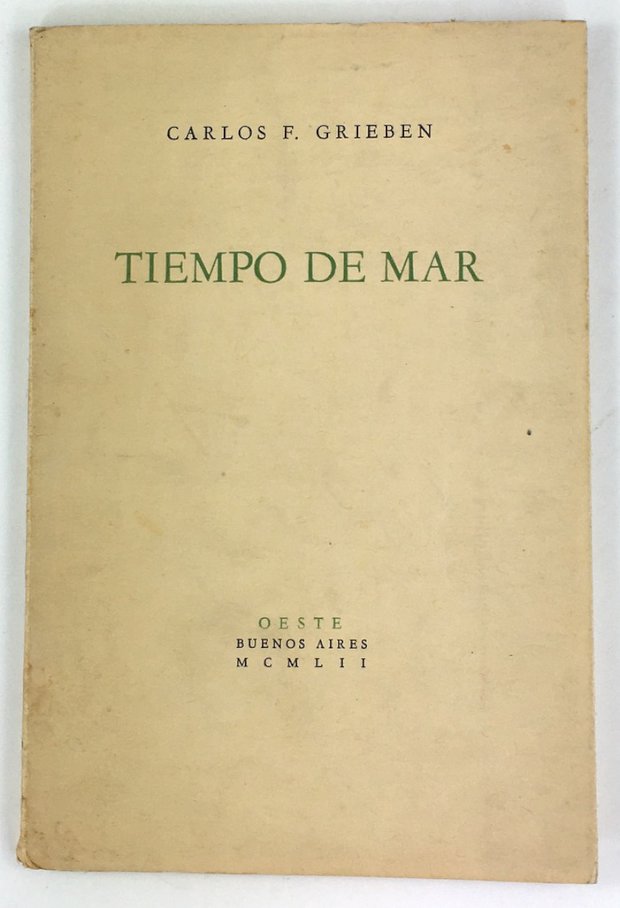 Abbildung von "Tiempo de Mar."