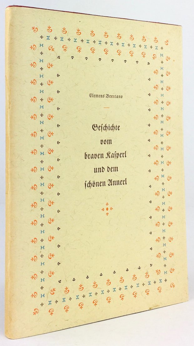 Abbildung von "Geschichte vom braven Kasperl und dem schönen Annerl. Mit 18 Holzschnitten von Ernst v. Dombrowski."