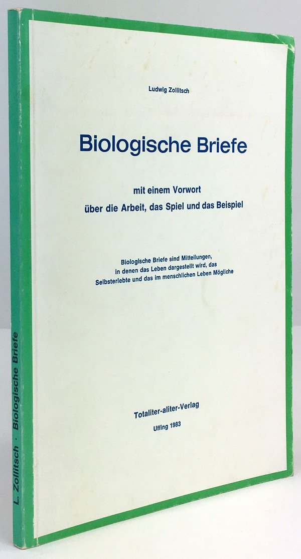 Abbildung von "Biologische Briefe mit einem Vorwort über die Arbeit, das Spiel und das Beispiel."