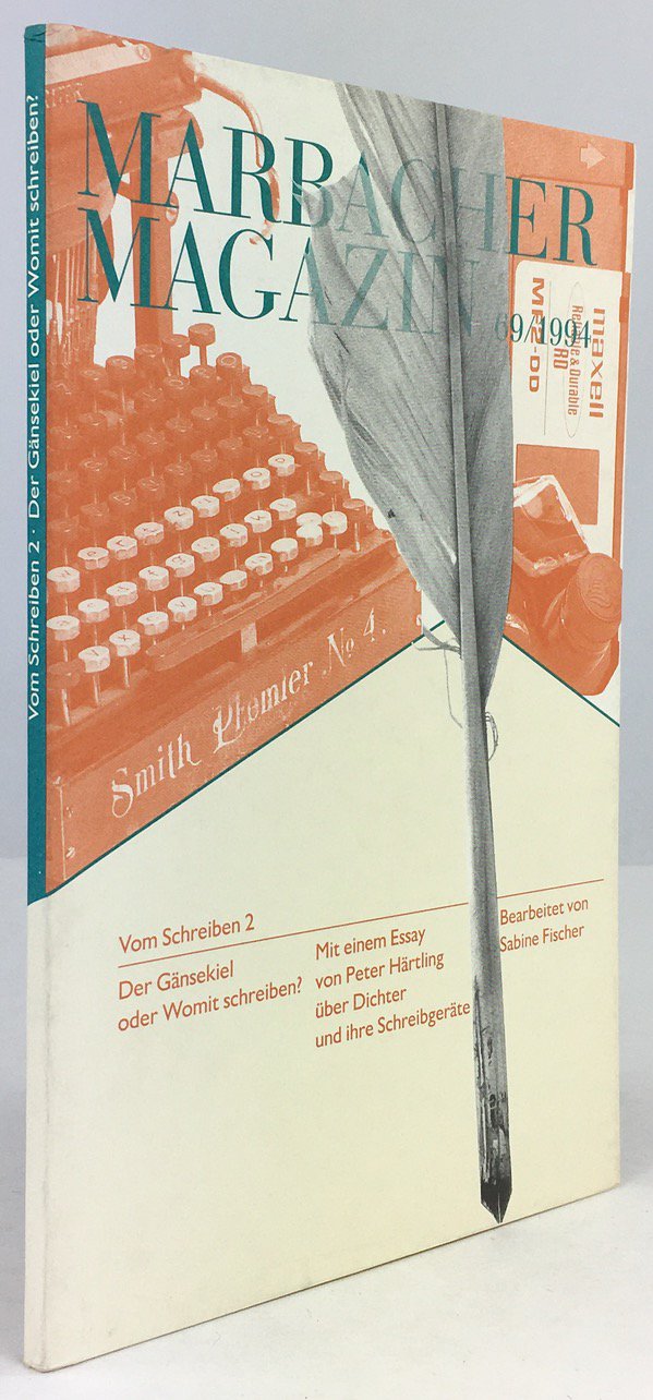 Abbildung von "Vom Schreiben 2. Der Gänsekiel oder Womit schreiben ? Mit einem Essay von Peter Härtling über Dichter und ihre Schreibgeräte."