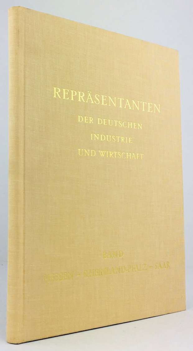 Abbildung von "Repräsentanten der Deutschen Industrie und Wirtschaft. Eine Wirtschaftspublikation in Bildern..."
