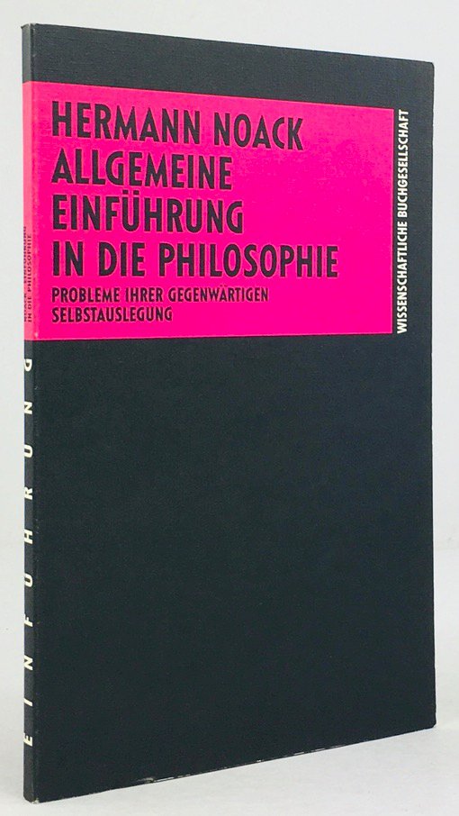 Abbildung von "Allgemeine Einführung in die Philosophie. 4. Auflage."