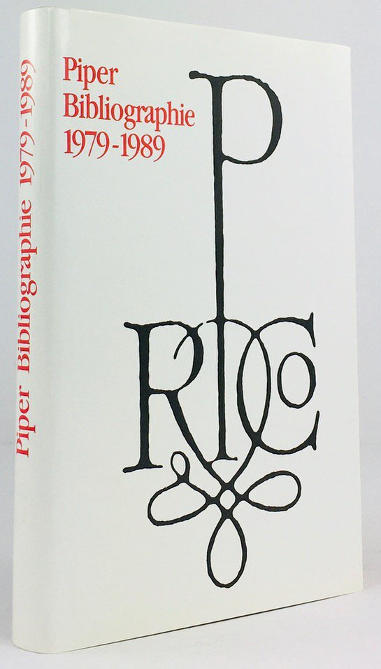 Abbildung von "Piper Bibliographie 1979-1989."