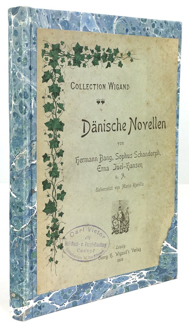 Abbildung von "Dänische Novellen von Hermann Bang, Sophus Schandoorph, Erna Juel-Hansen u.a..."