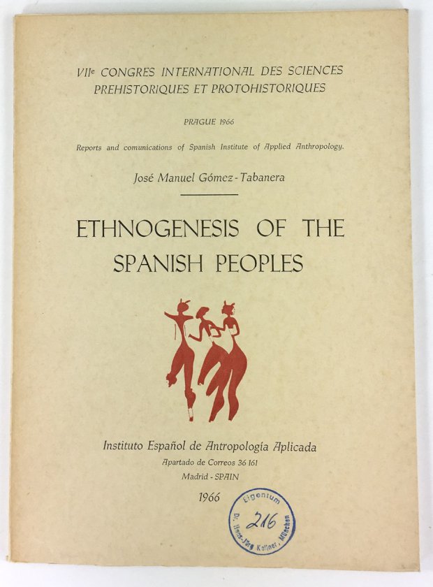 Abbildung von "Ethnogenesis of the Spanish Peoples."