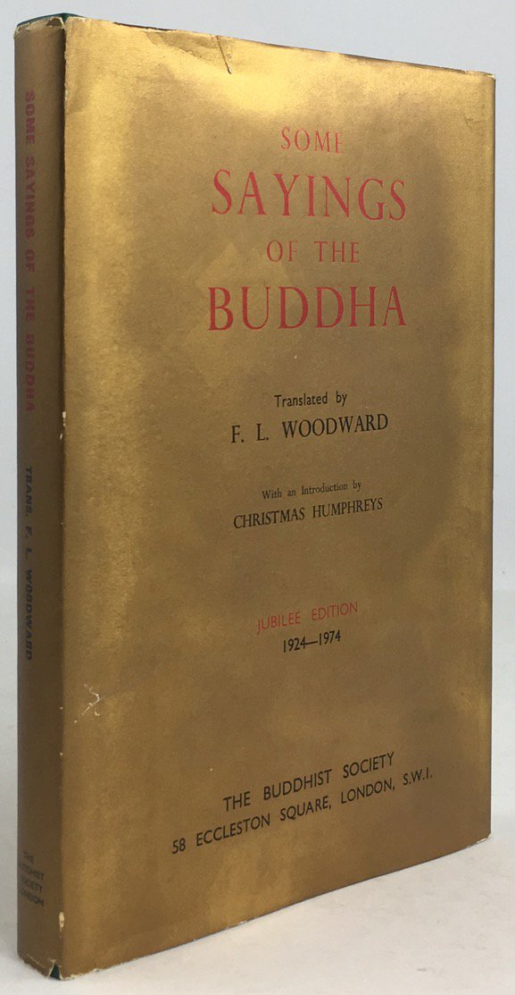 Abbildung von "Some Sayings of the Buddha according to the Pali Canon..."