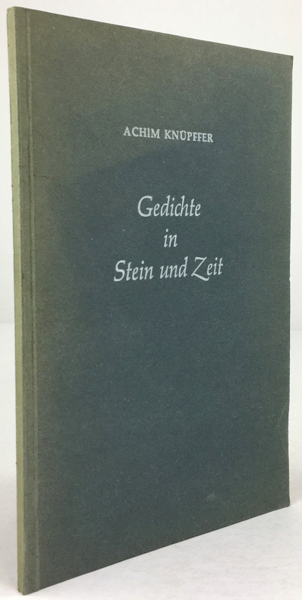 Abbildung von "Gedichte in Stein und Zeit."