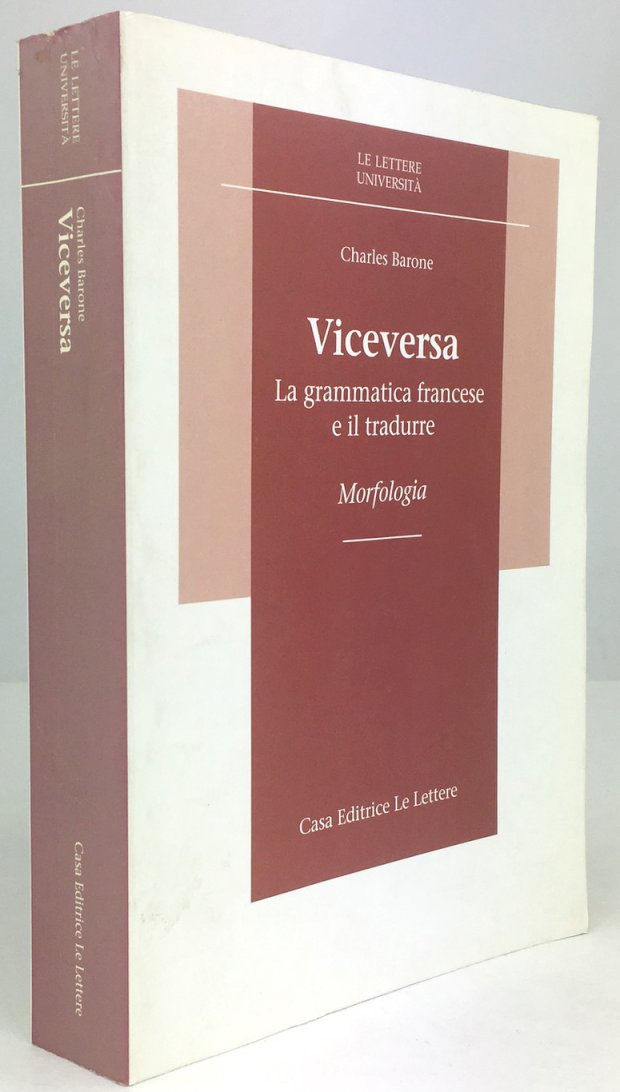 Abbildung von "Viceversa. La grammatica francese e il tradurre. Morfologia."