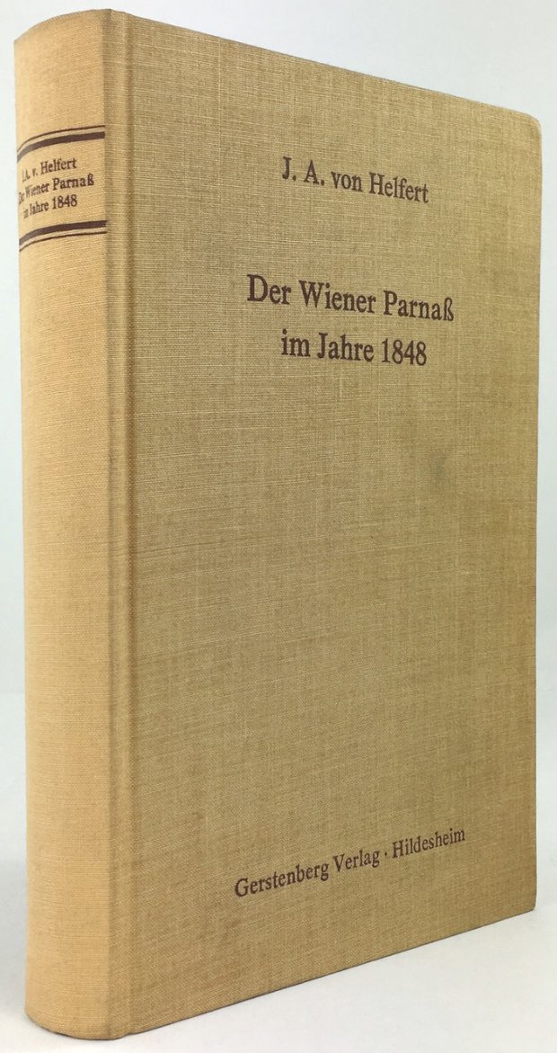Abbildung von "Der Wiener Parnaß im Jahre 1848. Reprographischer Druck der Ausgabe Wien 1882."