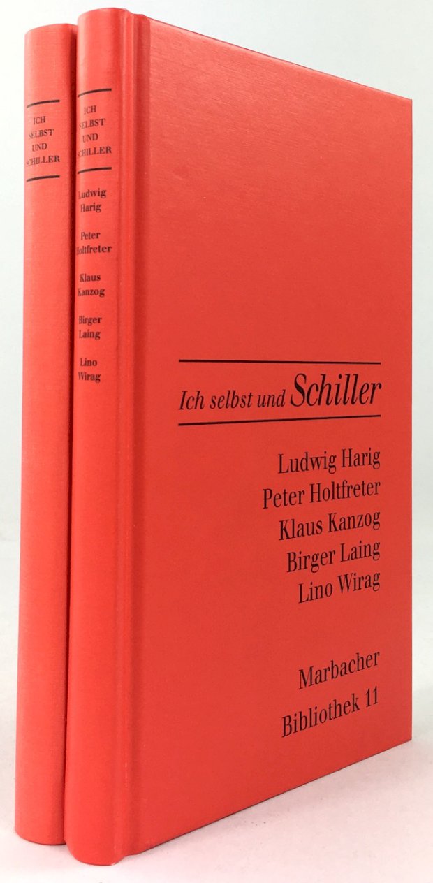 Abbildung von "Ich selbst und Schiller. Mit einer Einladung der Herausgeber. (Und) : Ich selbst und Schiller..."