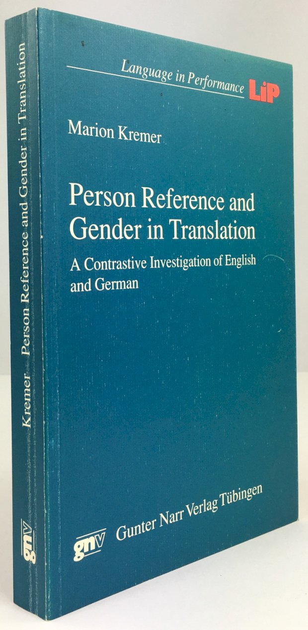 Abbildung von "Person Reference and Gender in Translation. A Contrastive Investigation of English and German."