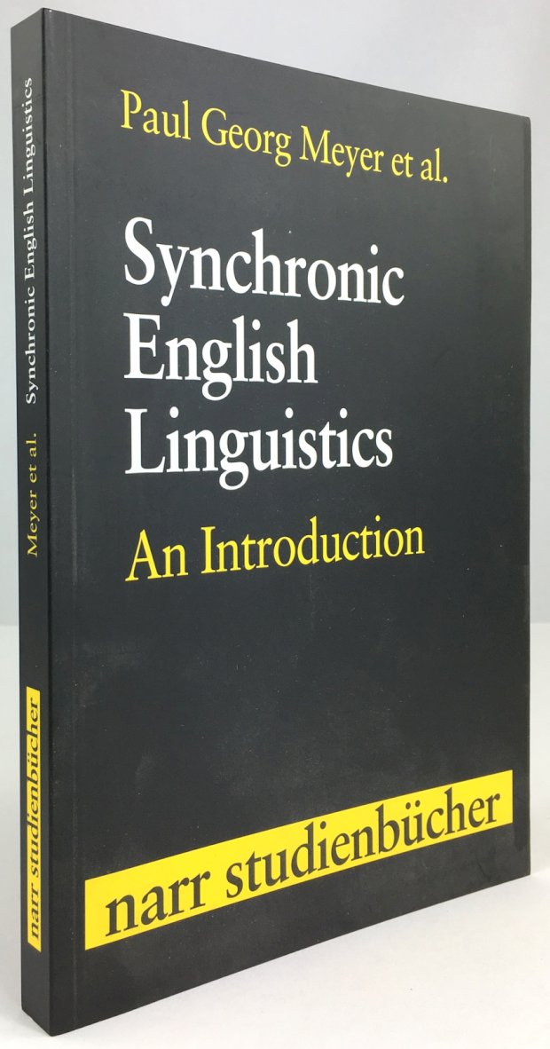 Abbildung von "Synchronic English Linguistics. An Introduction. In collaboration with Andreas Frühwirt,..."