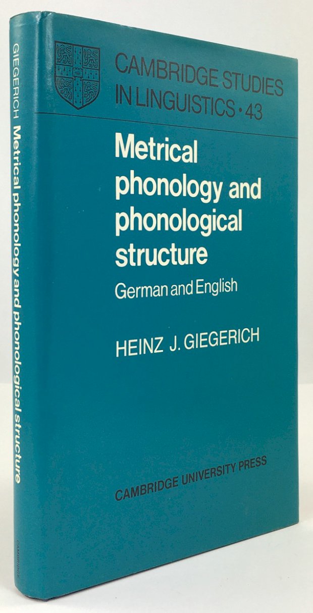 Abbildung von "Matrical Phonology and Phonological Structure. German and English."
