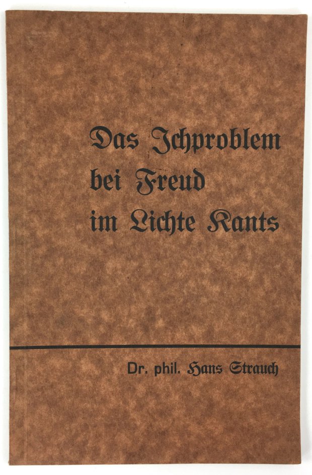 Abbildung von "Das Ichproblem bei Freud im Lichte Kants."
