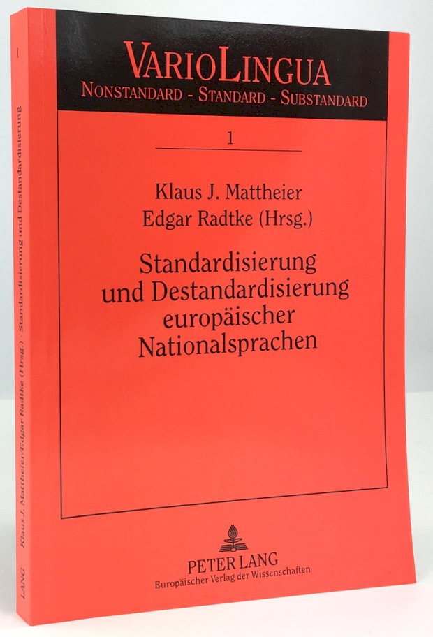 Abbildung von "Standardisierung und Destandardisierung europäischer Nationalsprachen."
