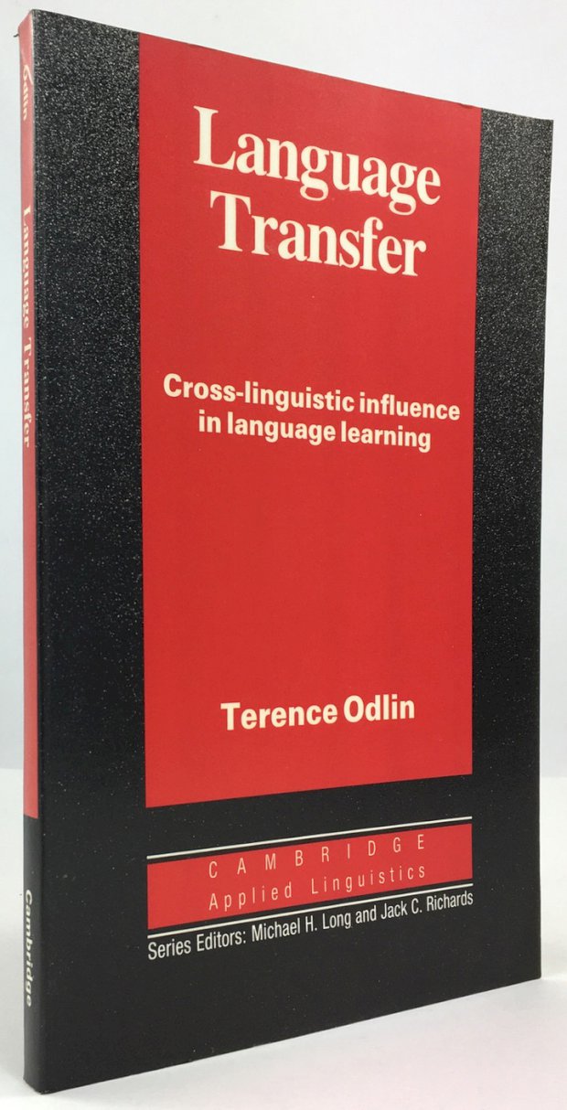 Abbildung von "Language Transfer. Cross-linguistic influence in language learning."