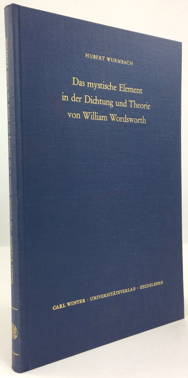 Abbildung von "Das mystische Element in der Dichtung und Theorie von William Wordsworth."