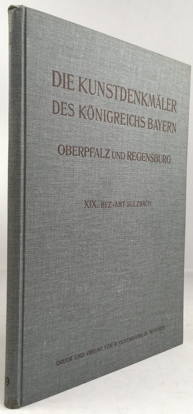Abbildung von "Bezirksamt Sulzbach. Mit 4 Tafeln, 94 Abbildungen im Text und einer Karte."