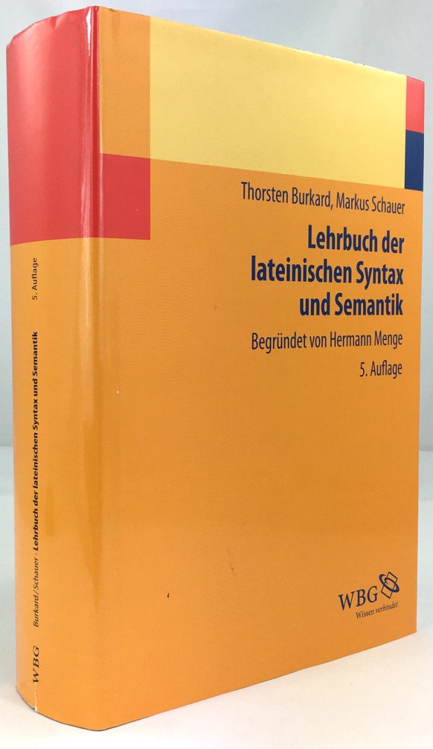 Abbildung von "Lehrbuch der lateinischen Syntax und Semantik. Begründet von Hermann Menge..."