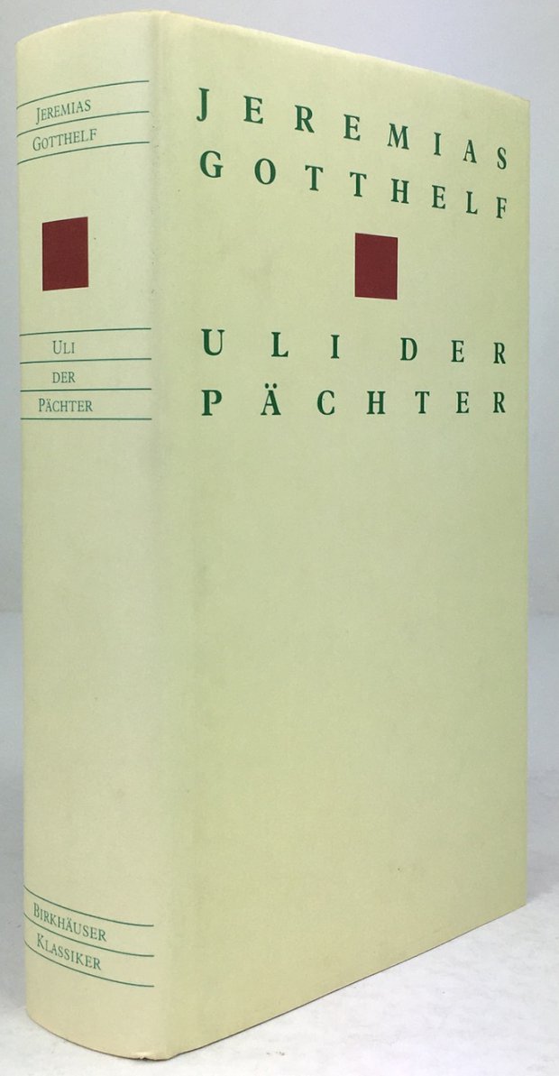 Abbildung von "Uli der Pächter. Herausgegeben von Walter Muschg."