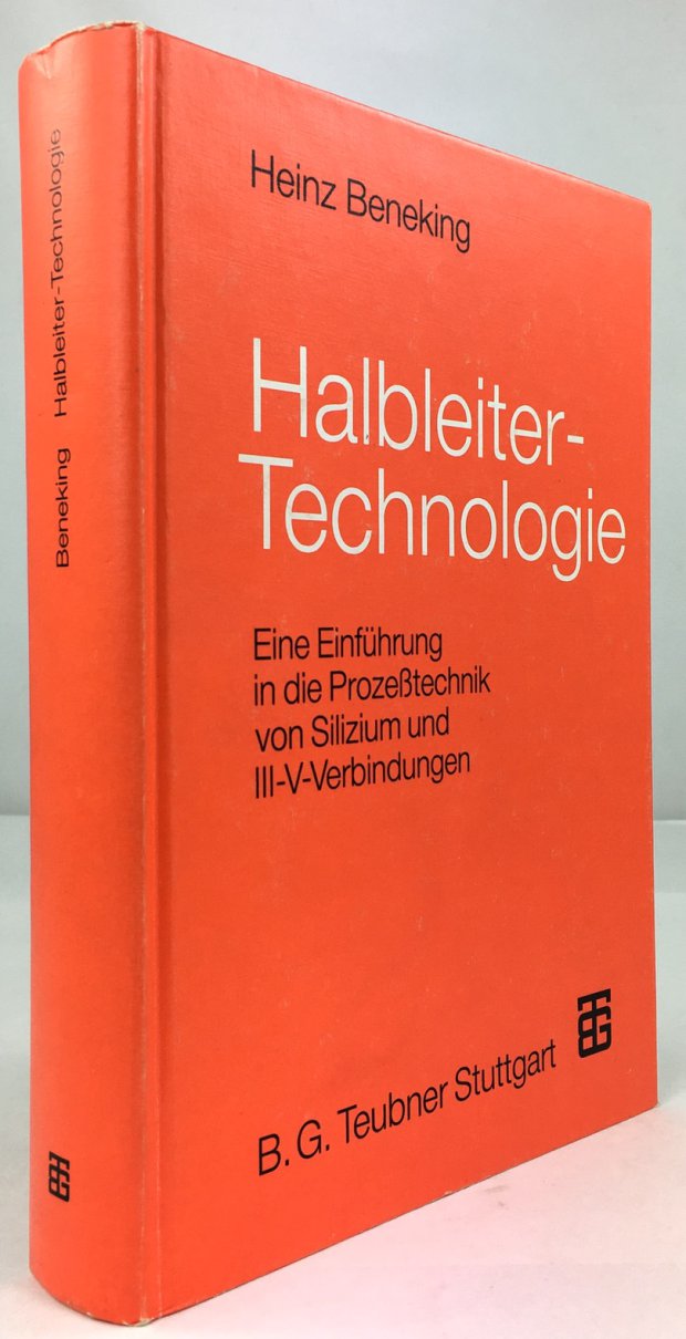 Abbildung von "Halbleiter-Technologie. Eine Einführung in die Prozeßtechnik von Silizium und III-V-Verbindungen..."