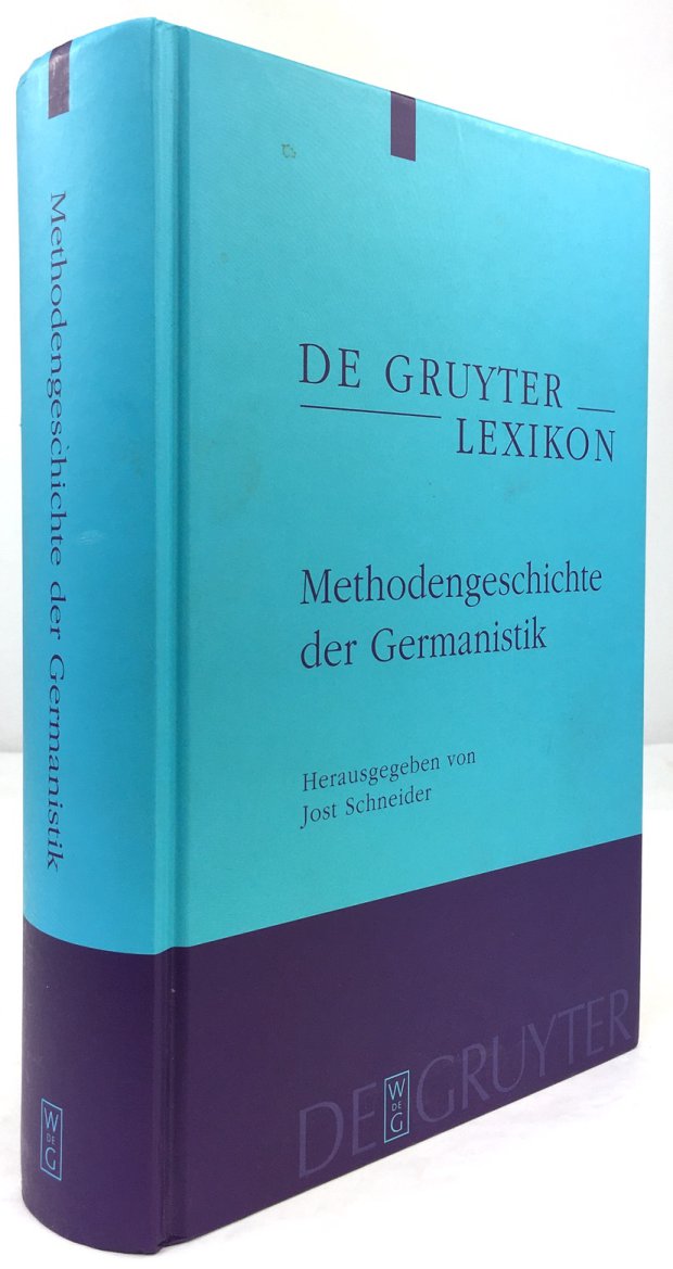 Abbildung von "Methodengeschichte der Germanistik."