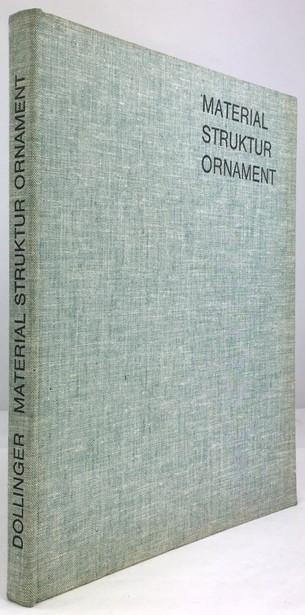 Abbildung von "Material - Struktur - Ornament. Beispiele Architektur Heute. Mit achtzig ganzseitigen Abbildungen und drei Textbeiträgen von Richard Neutra."