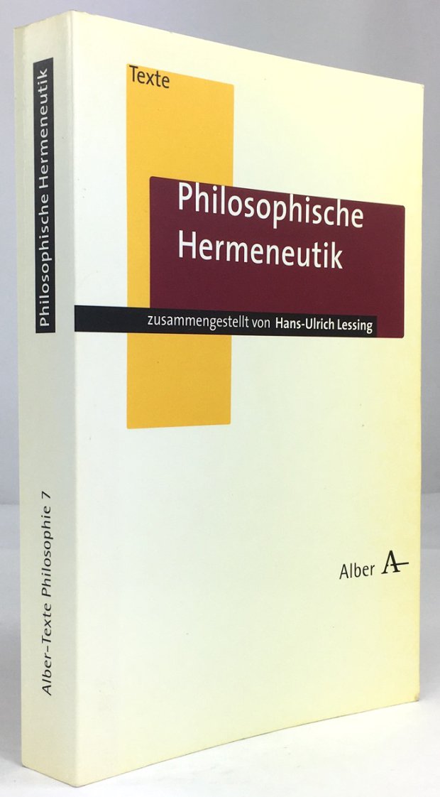 Abbildung von "Philosophische Hermeneutik."