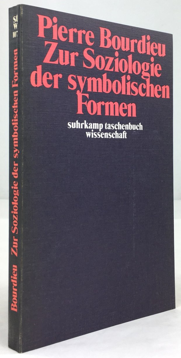 Abbildung von "Zur Soziologie der symbolischen Formen. Übersetzt von Wolfgang Fietkau. 1. Aufl."