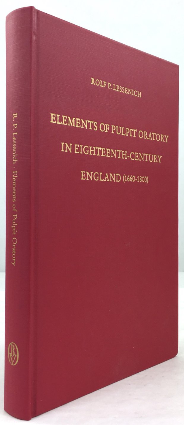 Abbildung von "Elements of Pulpit Oratory in Eighteenth-Century England (1660 - 1800)."