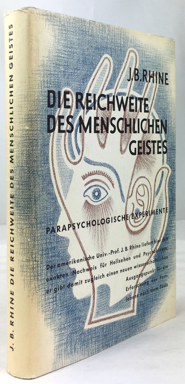 Abbildung von "Die Reichweite des menschlichen Geistes. Parapsychologische Experimente. Übertragen aus dem Amerikanischen unter Mitwirkung von Rudolf Tischner von Karl Hellwig..."