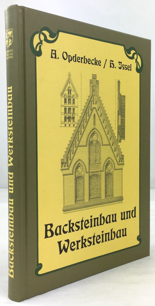 Abbildung von "Bauformenlehre. Backsteinbau und Werksteinbau. (= Reprintauflage der Originalausgabe von 1899.)"