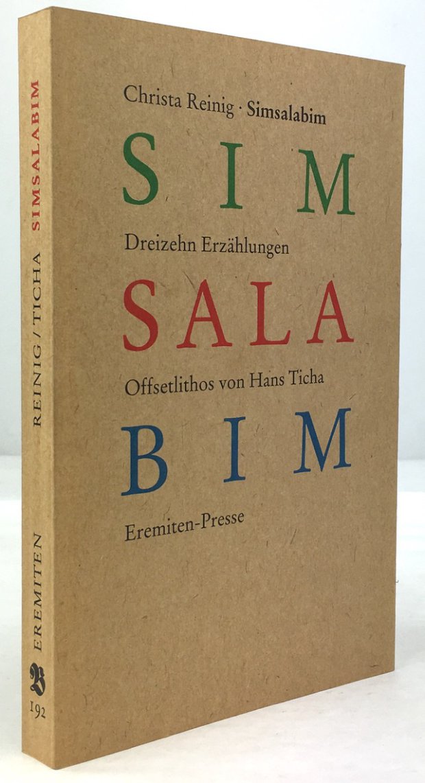 Abbildung von "Simsalabim. Erzählungen. Mit Offsetlithographien von Hans Ticha."