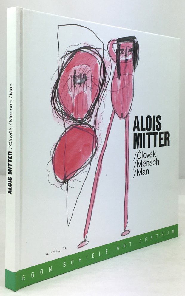 Abbildung von "Alois Mitter. Clovek / Mensch / Man. (Texte in tschech., dt. und engl. Sprache)."
