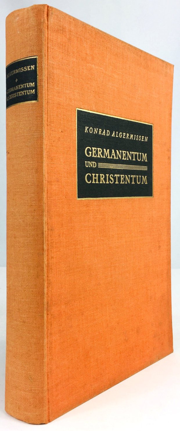 Abbildung von "Germanentum und Christentum. Ein Beitrag zur Geschichte der deutschen Frömmigkeit."