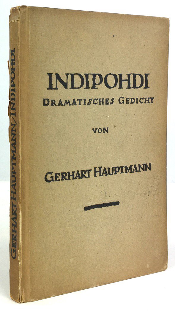 Abbildung von "Indipohdi. Dramatisches Gedicht. "