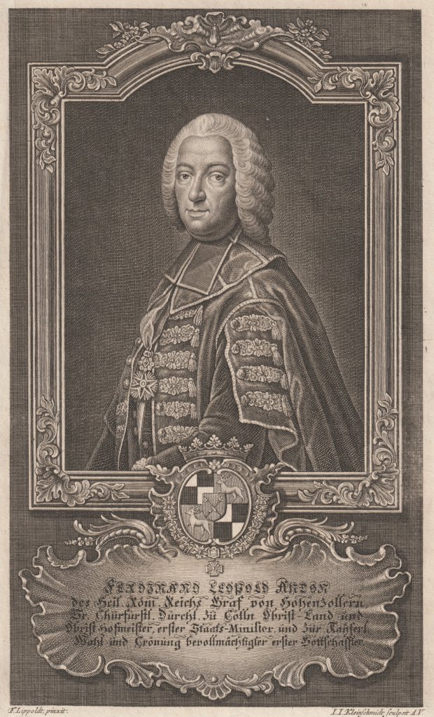 Abbildung von "Ferdinand Leopold Anton, des Heil. Röm. Reichs Graf von Hohenzollern,..."