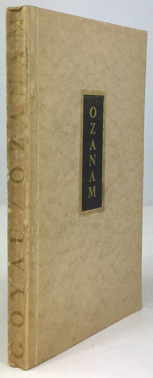 Abbildung von "Friedrich Ozanam. Autorisierte deutsche Übertragung von Josef Sellmair. "