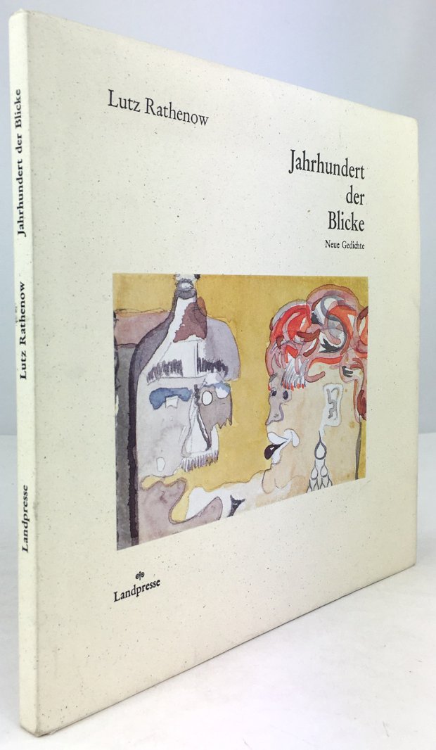 Abbildung von "Jahrhundert der Blicke. Neue Gedichte. Illustrrationen : Frank van der Leeuw. 2. Auflage."