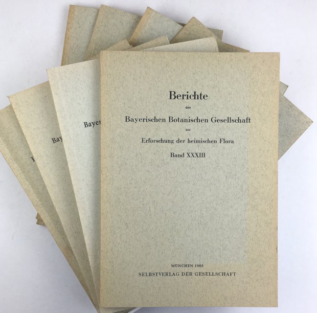 Abbildung von "Berichte der Bayerischen Botanischen Gesellschaft zur Erforschung der heimischen Flora..."