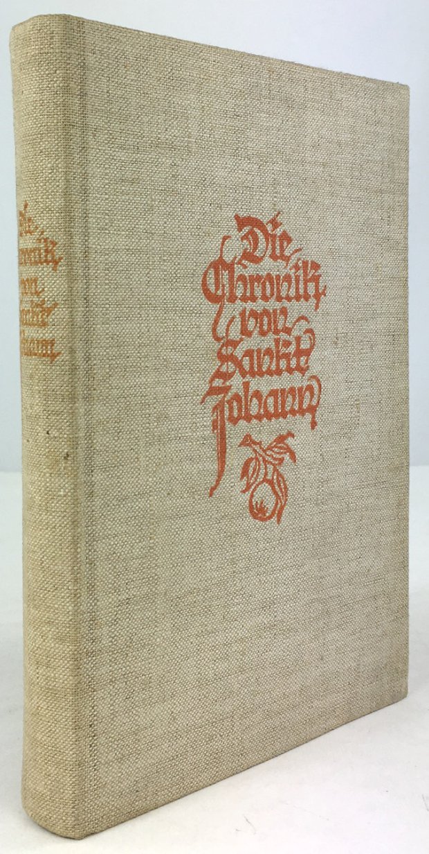 Abbildung von "Die Chronik von Sankt  Johann. Buchschmuck von Emil Preetorius."