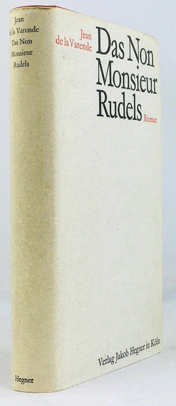 Abbildung von "Das non Monsieur Rudels. Roman. Deutsch von Siglinde Summerer und Gerda Kurz."