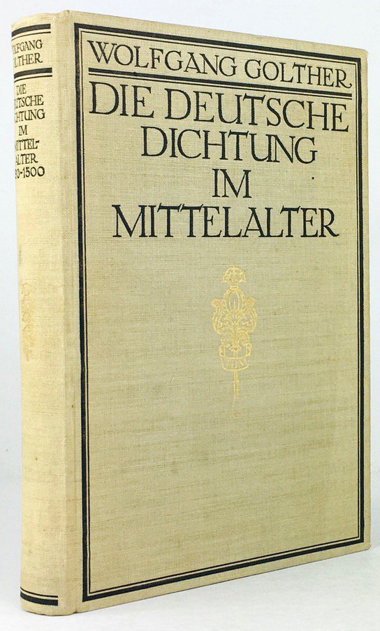 Abbildung von "Die deutsche Dichtung im Mittelalter 800 bis 1500."